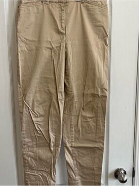 Women's Classic Stretch Pantsuit Pants - Tan